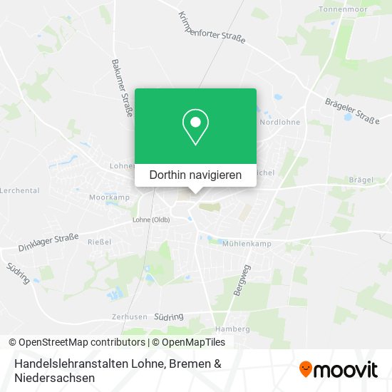 Handelslehranstalten Lohne Karte