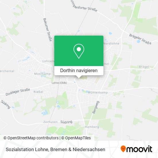 Sozialstation Lohne Karte