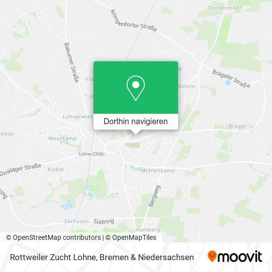 Rottweiler Zucht Lohne Karte