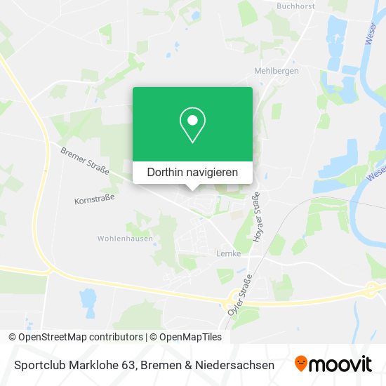 Sportclub Marklohe 63 Karte
