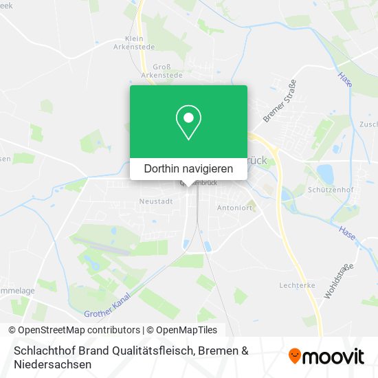 Schlachthof Brand Qualitätsfleisch Karte