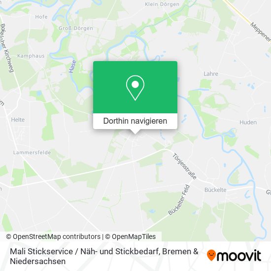 Mali Stickservice / Näh- und Stickbedarf Karte