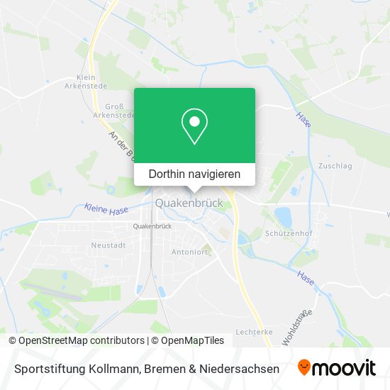 Sportstiftung Kollmann Karte
