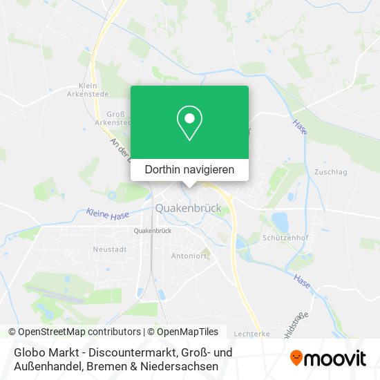 Globo Markt - Discountermarkt, Groß- und Außenhandel Karte