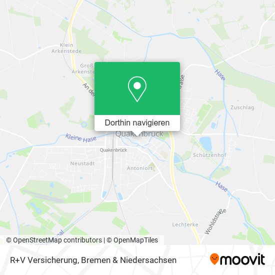 R+V Versicherung Karte