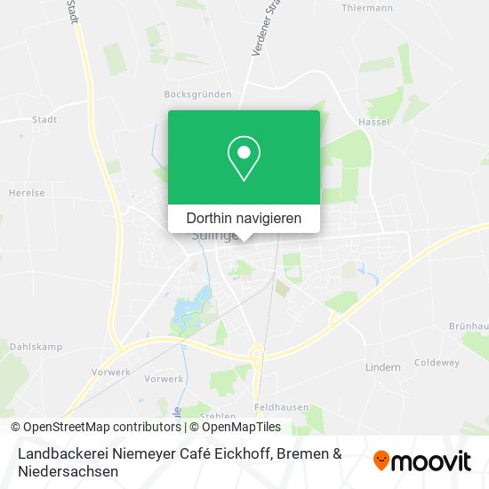 Landbackerei Niemeyer Café Eickhoff Karte