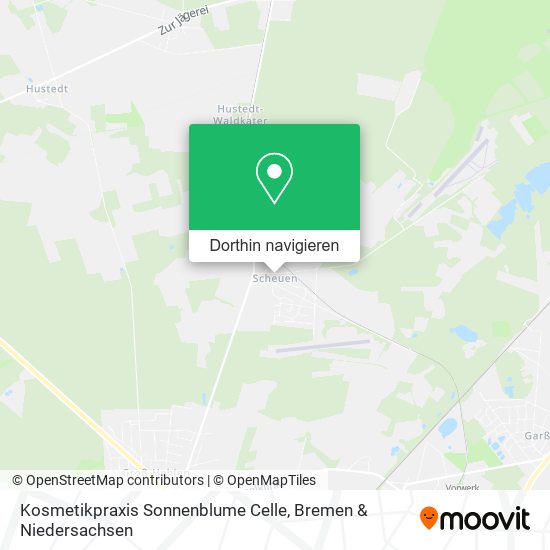 Kosmetikpraxis Sonnenblume Celle Karte
