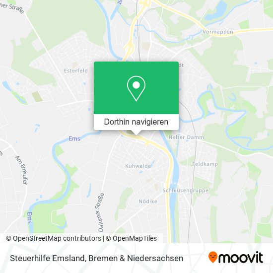 Steuerhilfe Emsland Karte