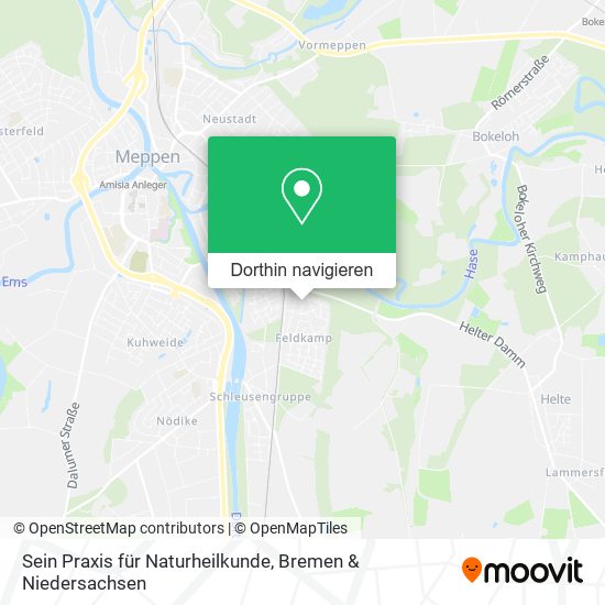 Sein Praxis für Naturheilkunde Karte