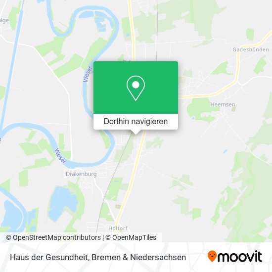 Haus der Gesundheit Karte