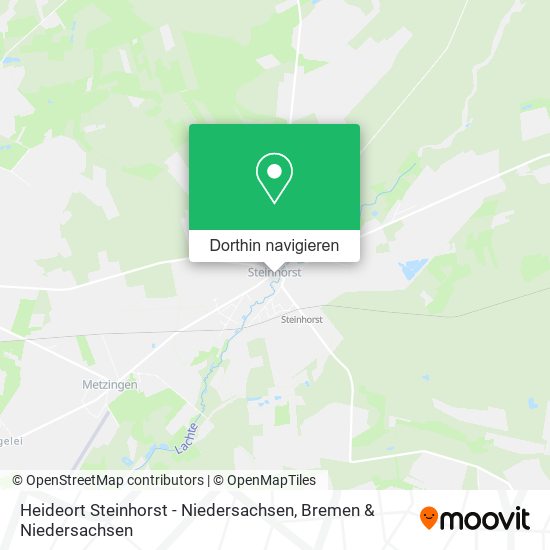 Heideort Steinhorst - Niedersachsen Karte