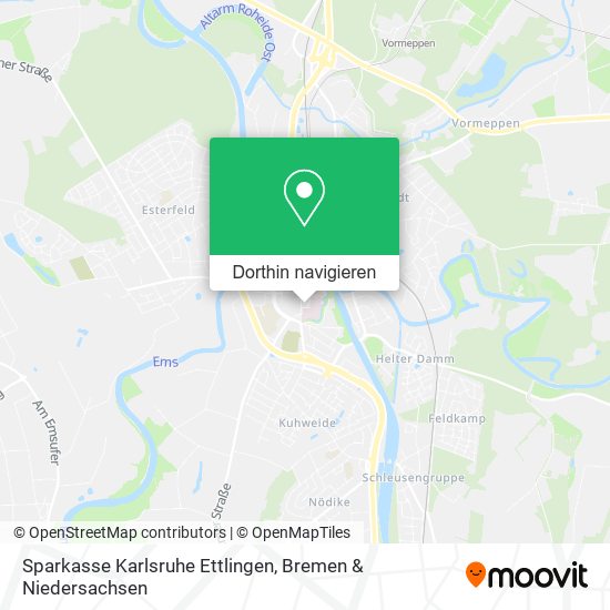Sparkasse Karlsruhe Ettlingen Karte