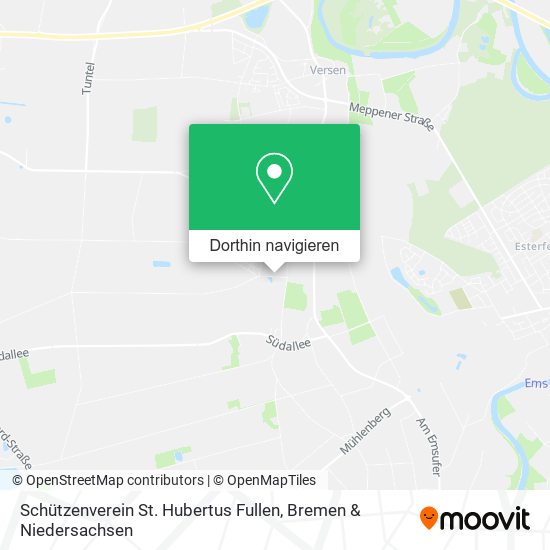 Schützenverein St. Hubertus Fullen Karte