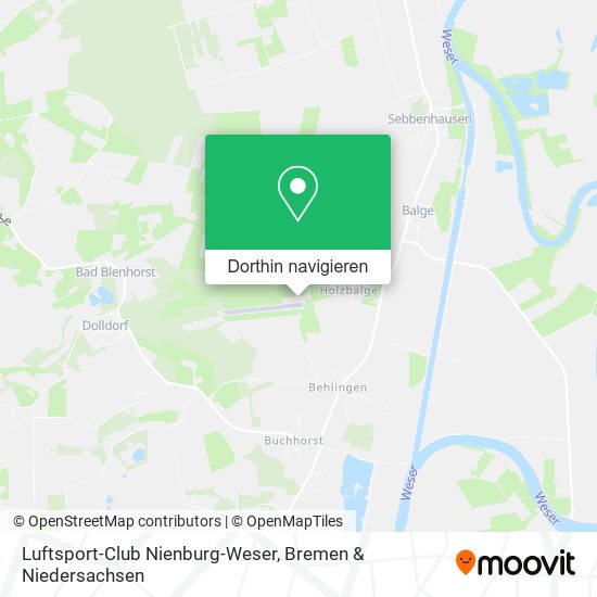 Luftsport-Club Nienburg-Weser Karte