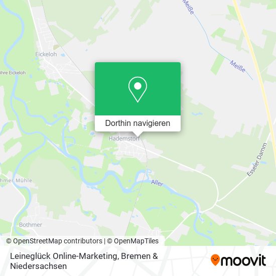 Leineglück Online-Marketing Karte
