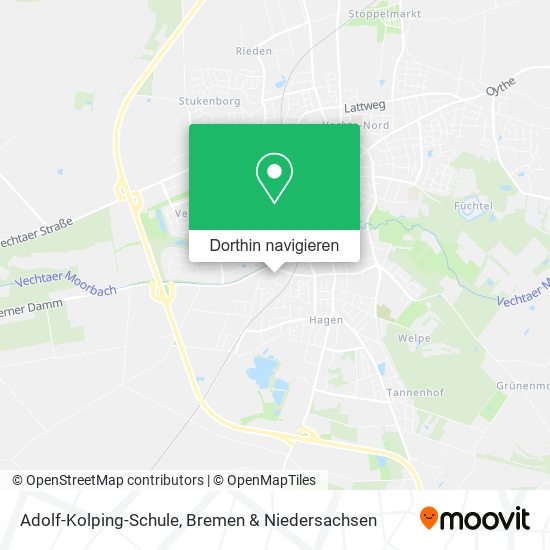 Adolf-Kolping-Schule Karte
