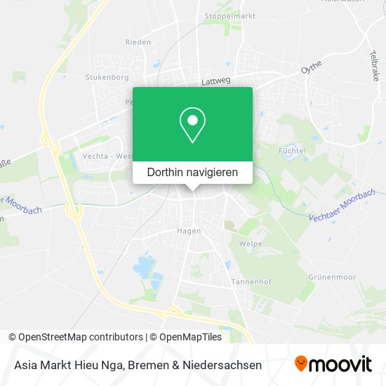 Asia Markt Hieu Nga Karte