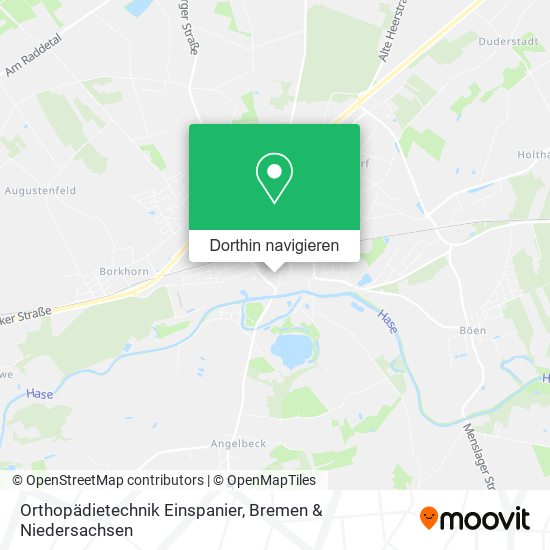 Orthopädietechnik Einspanier Karte