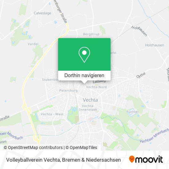 Volleyballverein Vechta Karte