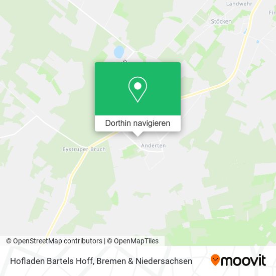 Hofladen Bartels Hoff Karte
