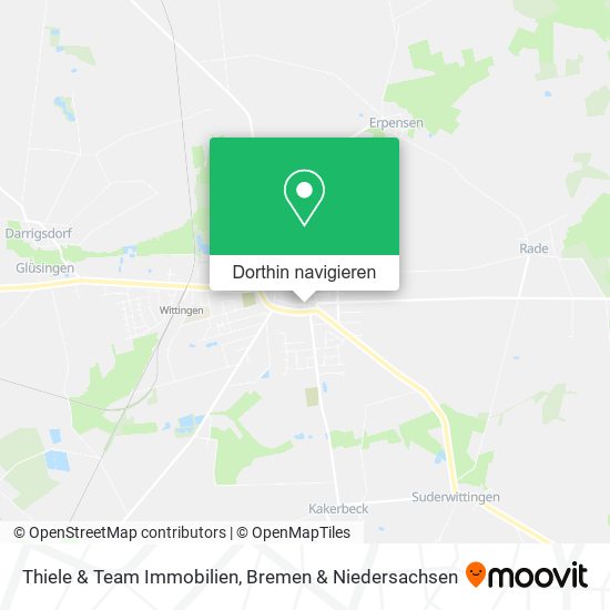 Thiele & Team Immobilien Karte