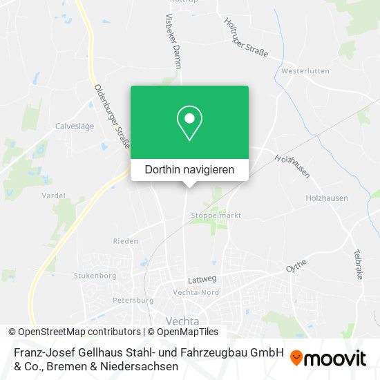 Franz-Josef Gellhaus Stahl- und Fahrzeugbau GmbH & Co. Karte