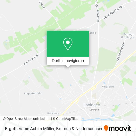 Ergotherapie Achim Müller Karte