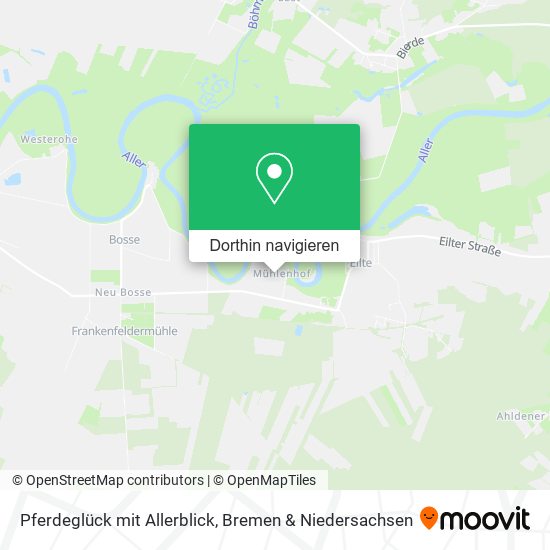 Pferdeglück mit Allerblick Karte