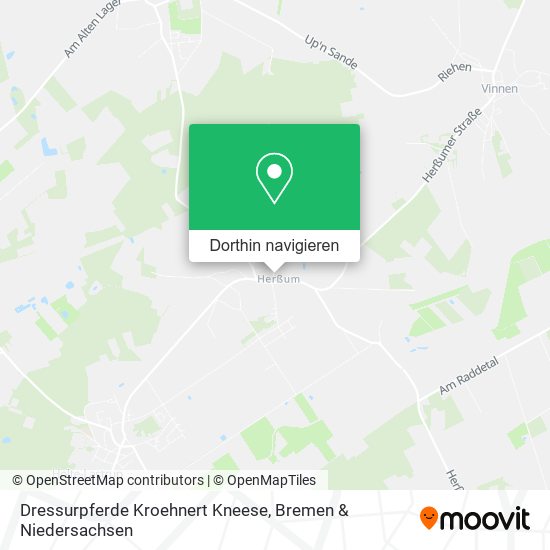 Dressurpferde Kroehnert Kneese Karte
