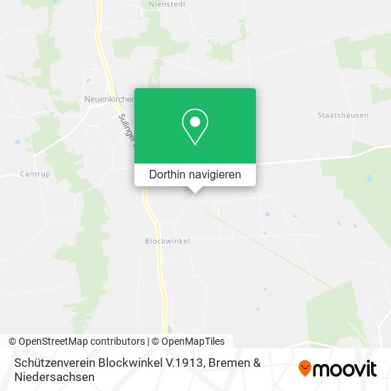 Schützenverein Blockwinkel V.1913 Karte