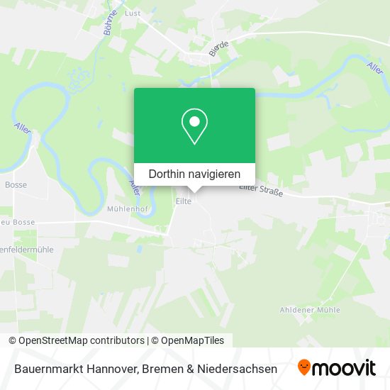 Bauernmarkt Hannover Karte