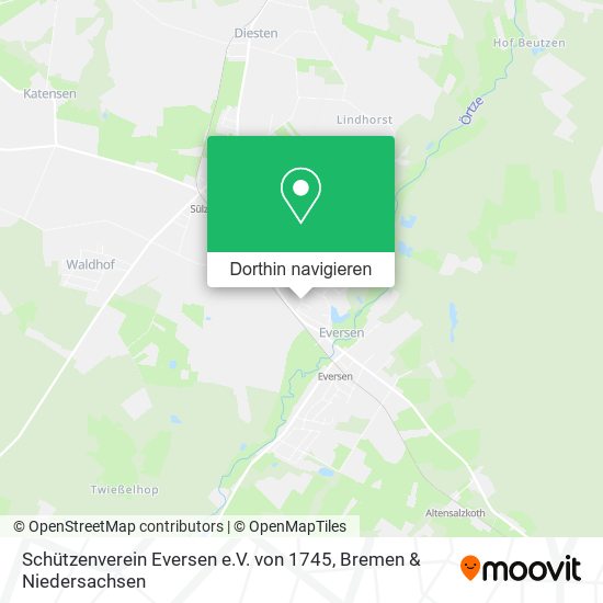 Schützenverein Eversen e.V. von 1745 Karte