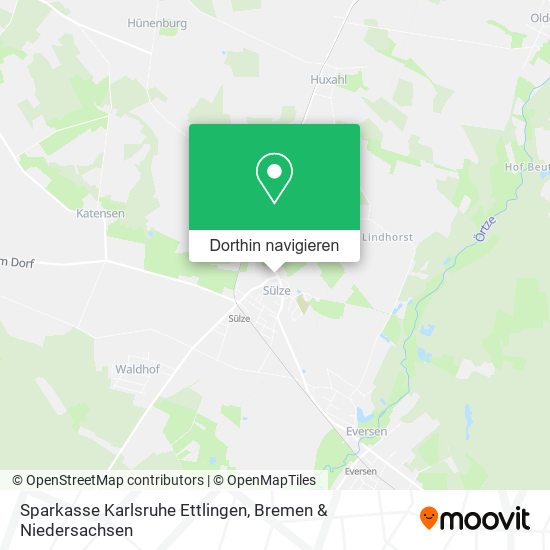 Sparkasse Karlsruhe Ettlingen Karte