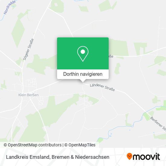 Landkreis Emsland Karte