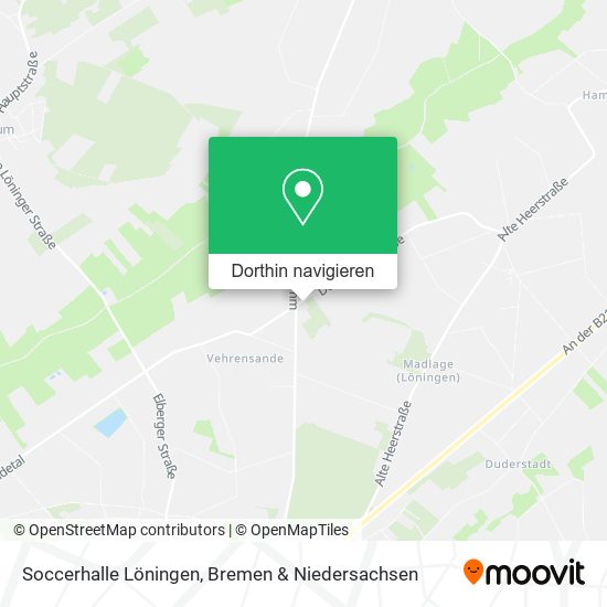 Soccerhalle Löningen Karte