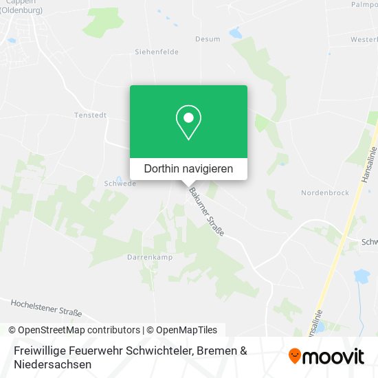 Freiwillige Feuerwehr Schwichteler Karte