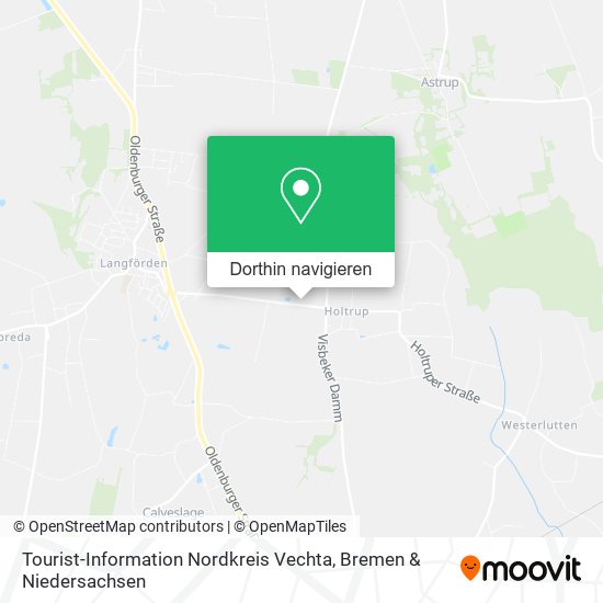 Tourist-Information Nordkreis Vechta Karte