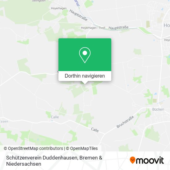 Schützenverein Duddenhausen Karte