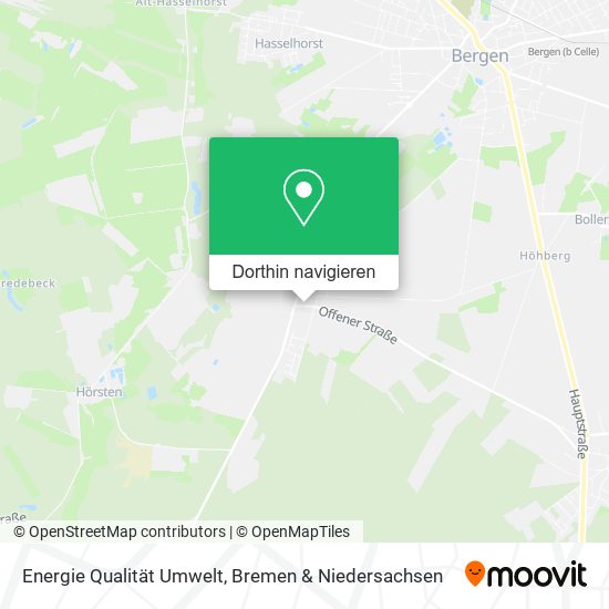 Energie Qualität Umwelt Karte