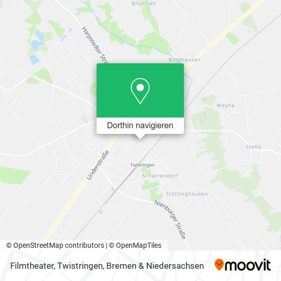 Filmtheater, Twistringen Karte