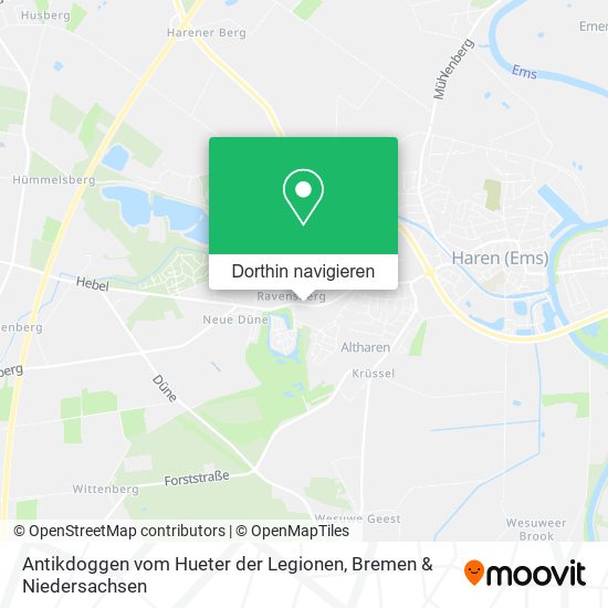 Antikdoggen vom Hueter der Legionen Karte
