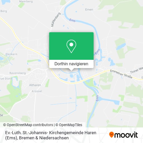 Ev.-Luth. St.-Johannis- Kirchengemeinde Haren (Ems) Karte