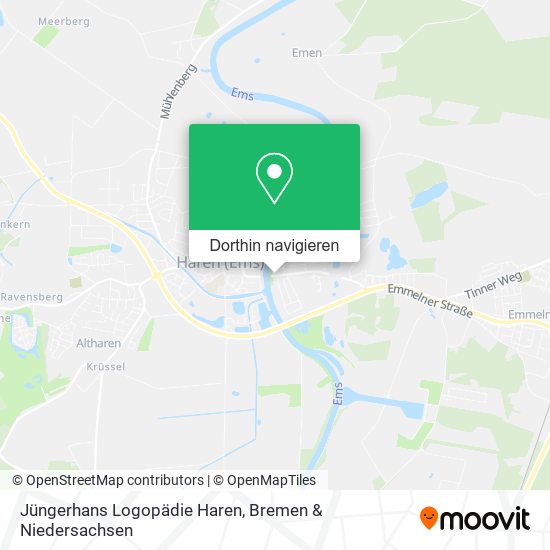 Jüngerhans Logopädie Haren Karte