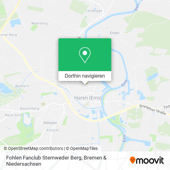 Fohlen Fanclub Stemweder Berg Karte