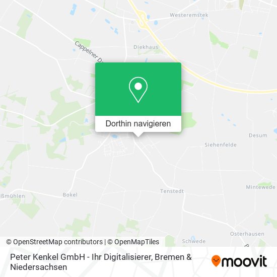 Peter Kenkel GmbH - Ihr Digitalisierer Karte