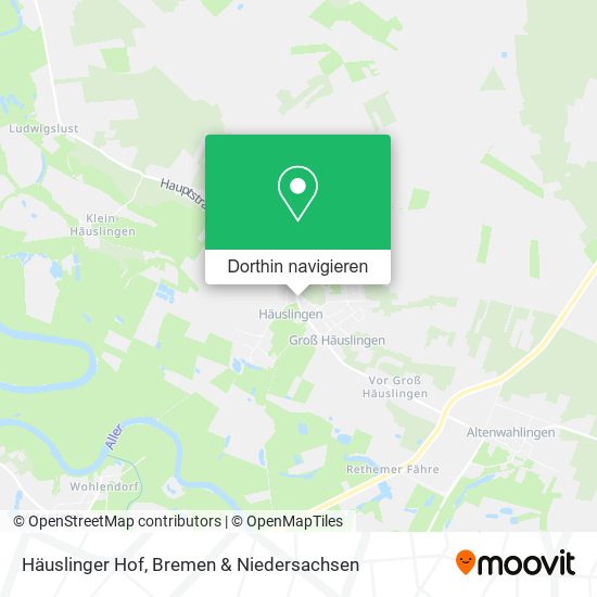 Häuslinger Hof Karte