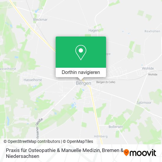 Praxis für Osteopathie & Manuelle Medizin Karte