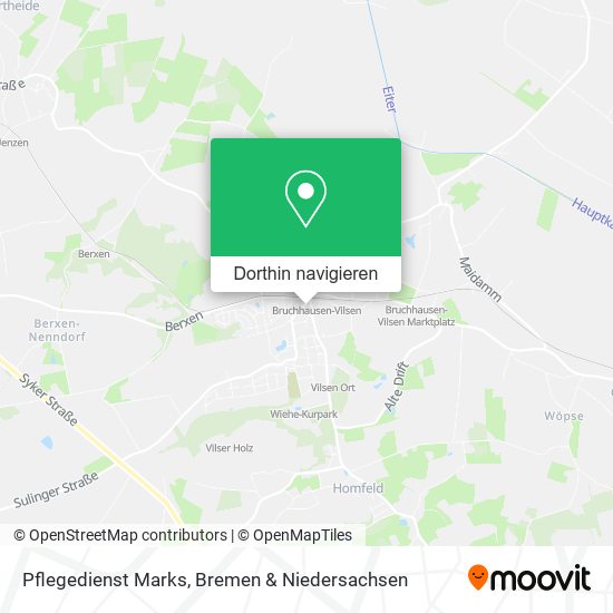Pflegedienst Marks Karte
