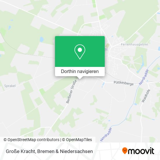Große Kracht Karte