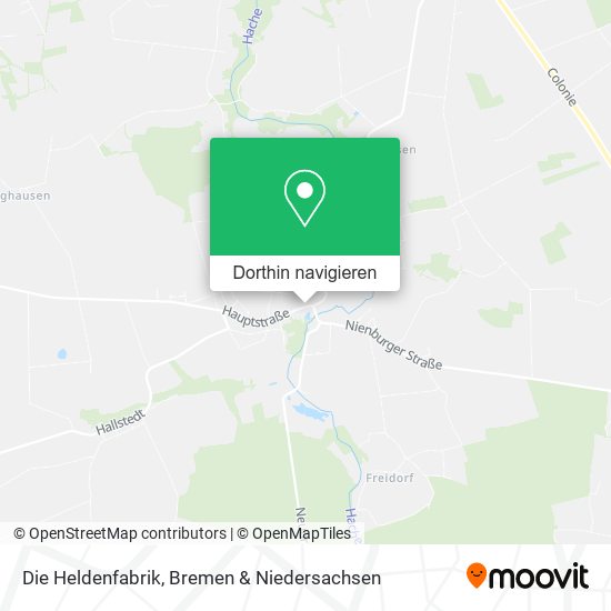 Die Heldenfabrik Karte